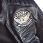 Pánska kožená bunda W-TEC Black Heart Wings Leather Jacket