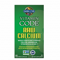 Garden of Life Vápník - RAW Vitamin Code - 60 kapslí