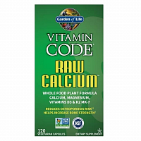 Garden of Life Vápník - RAW Vitamin Code - 120 kapslí