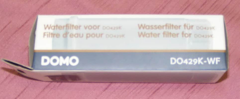 Vodní filtr espressa DOMO DO429K-WF