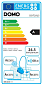 Sáčkový vysavač - extra tichý - DOMO DO7291S, Příkon: 700 W