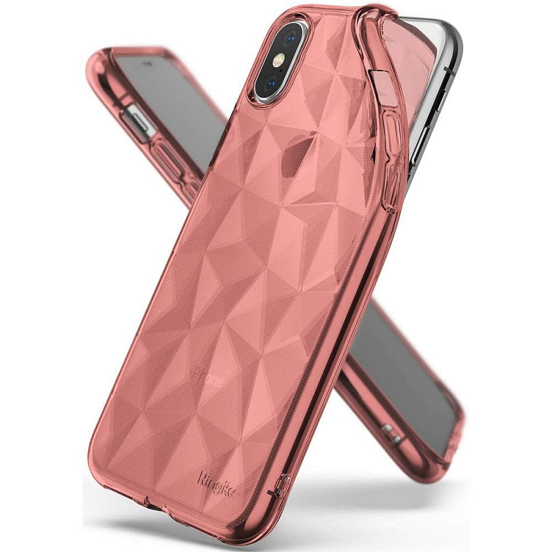 Ringke iPhone X/XS Case Air Prism Rose Gold