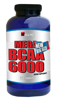 Mega Pro Mega BCAA 6000 160 tbl