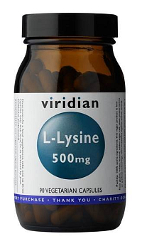 Viridian L-Lysine 500 mg 90 cps