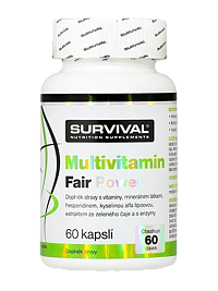 Survival Multivitamin Fair Power 60 cps