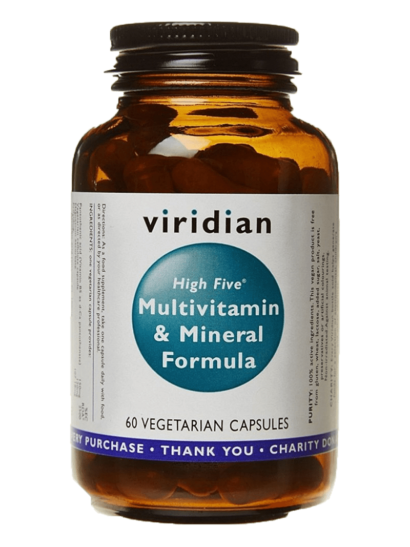Viridian High Five Multivitamin Mineral Formula 60 cps
