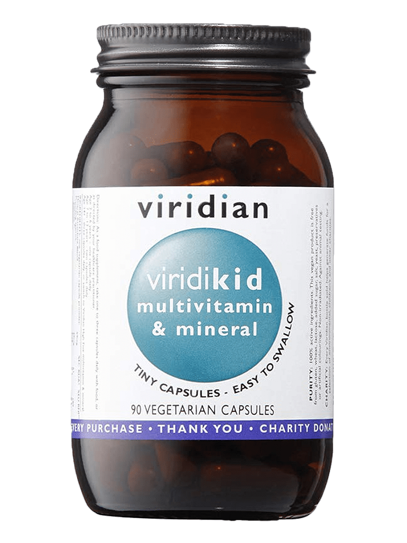 Viridian Viridikid Multivitamin Mineral 90 cps