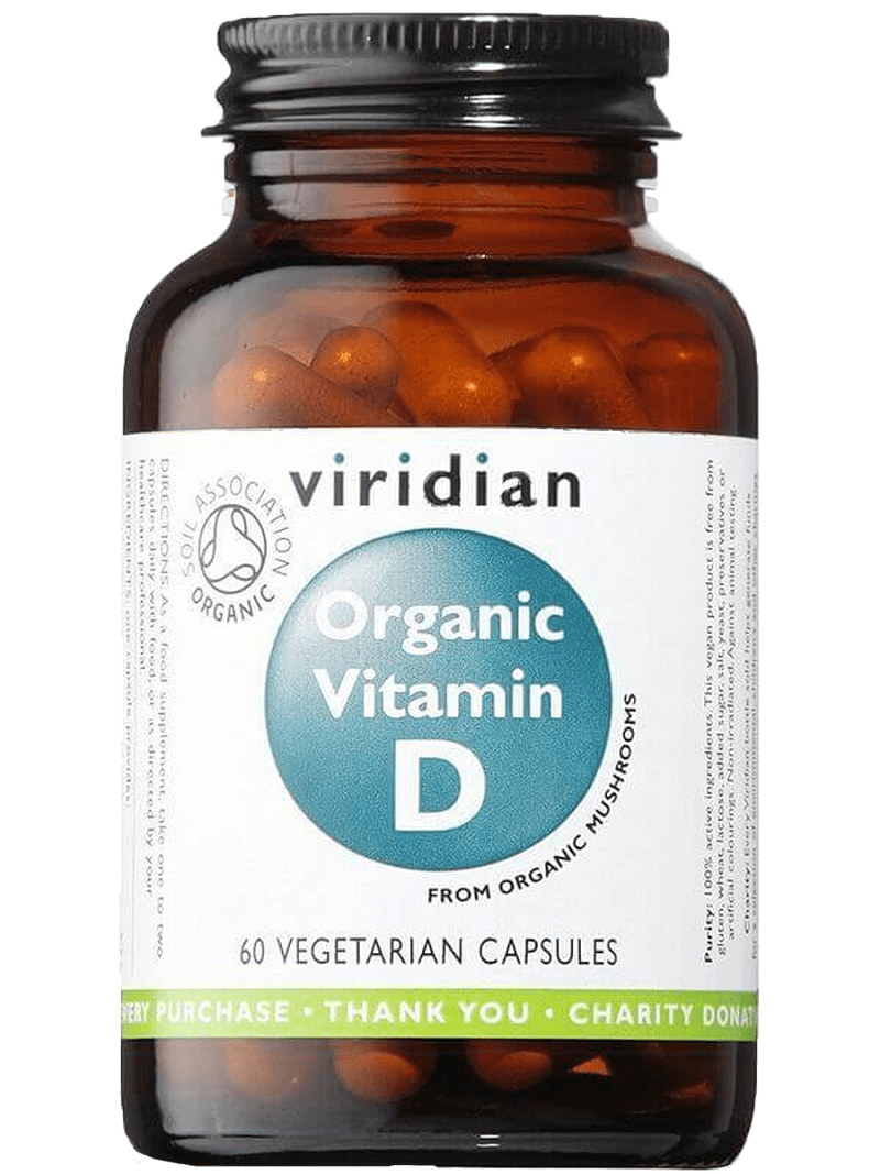 Viridian Organic Vitamin D 60 cps