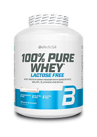 BioTech 100% Pure Whey Lactose Free 2270 g strawberry