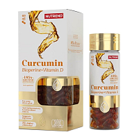 Nutrend Curcumin+Bioperine+Vitamin D 60 cps