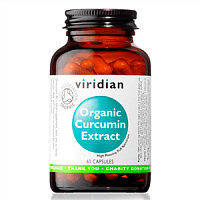 Viridian Organic Curcumin Extract 60 cps(Kurkumin)