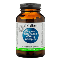 Viridian Echinacea Complex 400 mg 60 cps Organic (Třapatka)