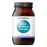 Viridian G.T.F. Chromium Complex 90 cps (Komplex zinku, ALA a chromu)