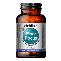 Viridian Peak Focus 60 cps Organic (Normální kognitivní funkce)