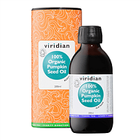 Viridian Pumpkin Seed Oil 200 ml Organic (Olej z dýňových semínek Bio)