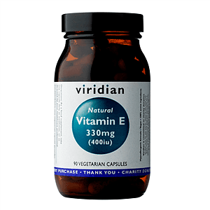 Viridian Vitamin E 330 mg 400 IU 90 cps