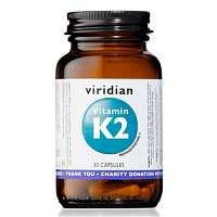 Viridian Vitamin K2 30 cps