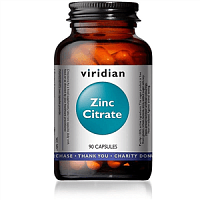 Viridian Zinc Citrate 90 cps (Zinek)