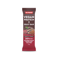 Nutrend Vegan Protein Fruit Bar 50g kakao třešeň