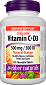 Webber Naturals Vitamin C+D3 500 mg/500 IU 200 tbl natural orange