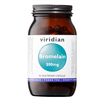 Viridian Bromelain 500 mg 90 cps