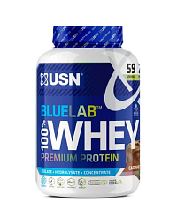 USN BlueLab 100% Whey Protein Premium 2000 g karamel čokoláda