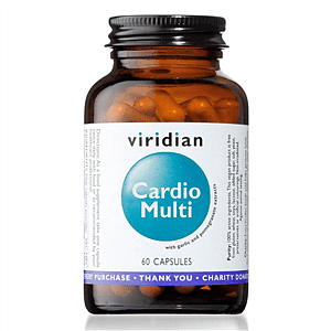 Viridian Cardio Multi 60 cps (Multivitamín pro kardiovaskulární systém)