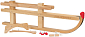 Dřevěné sáňky DAVOS 110 cm - skládacie