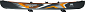 kanoe AQUA MARINA Tomahawk Air C3 - model 2022  -  GREY/ORANGE