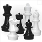 Katalog 2016 Šachové figurky zahradní 31cm - deLuxe