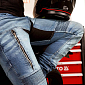 Pánske moto jeansy W-TEC Grandus EVO