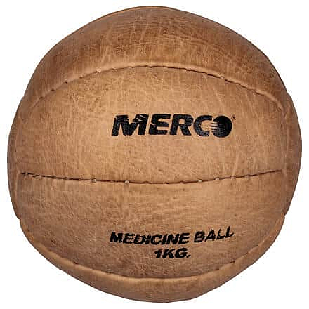 Leather kožený medicinální míč Hmotnost: 6 kg