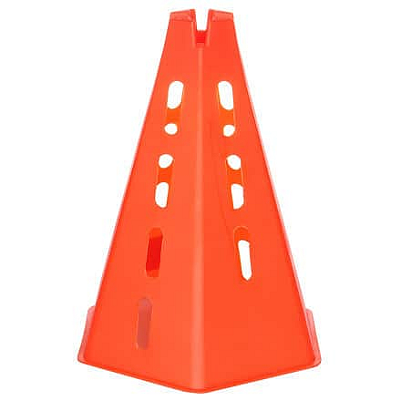 Hex Cone kužel s otvory oranžová výška/ šířka: 32 cm