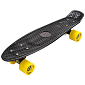 Flip plastový skateboard černá