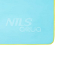 Ručník z mikrovlákna NILS aqua NAR11 světle modrý/zelený