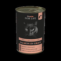 FFL cat tin sterilized salmon 415g