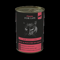 FFL cat tin adult beef 415g