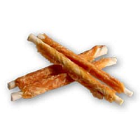 FFL dog treat chicken with rawhide stick 200g