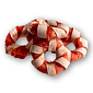 FFL dog treat chicken & cod rings 200g