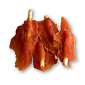 FFL dog treat chicken filet on rawhide stick 200g