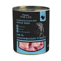 FFL dog tin turkey 800g XX