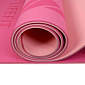 Podložka LIFEFIT® YOGA MAT LOTOS DUO, 183x58x0,6cm, růžová