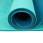 Podložka LIFEFIT® YOGA MAT RELAX DUO, 183x58x0,6cm, tyrkysová