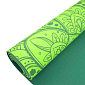 Podložka LIFEFIT® YOGA MAT MANDALA DUO, 183x58x0,6cm, zelená