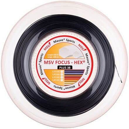 MSV Focus Hex Plus 38 200m 1,25mm černá