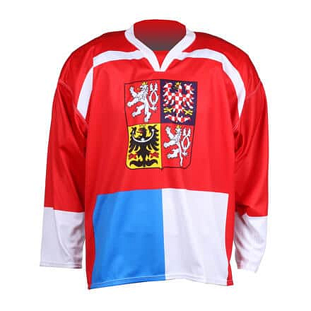 Replika ČR Nagano 1998 hokejový dres červená Velikost oblečení: XXL