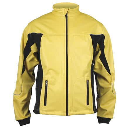 Ski Windproof softshelová bunda žlutá-černá Velikost oblečení: XXL