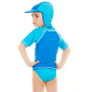 Surf Club tričko s UV ochranou modrá