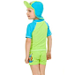 Surf Club tričko s UV ochranou zelená