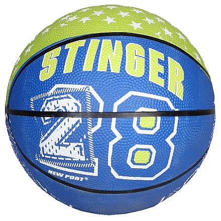 Print Mini basketbalový míč zelená Velikost míče: č. 3